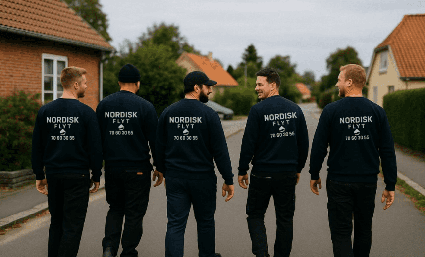 flytte for første gang